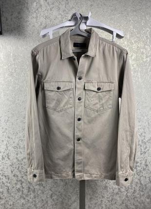 Мужская плотная рубашка/овершит allsaints firebase shirt