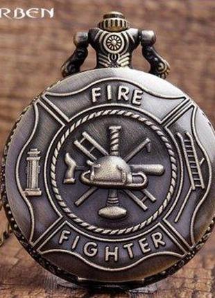 Часы карманные подарок пожарнику1 фото