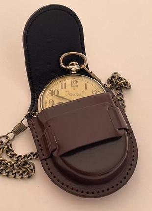 Чохол для кишенькового годинника з ланцюжком7 фото