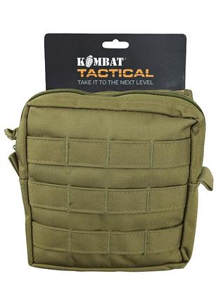 Подсумок тактический kombat uk medium molle utility pouch койот dm_11