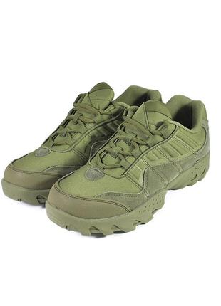 Кроссовки тактические lesko c203 green 42 обувь армейская мужская df_i7
