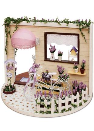 Кукольный дом diy cute room i-001 sky garden деревянный конструктор для девочек (k/opt-7761-28608)