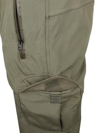Тактические штаны lesko b001 green (2xl) демисезонные мужские военные с карманами водостойкие dm_114 фото