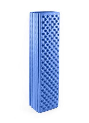 Туристичний складаний килимок lesko shanpeng blue каремат для пікніка туризму портативний 190*57*2 см4 фото