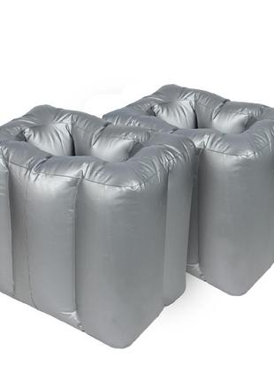 Комплект надувних подушок для ніг suv-x1 45*38*35 см. ( 2шт.) gray dm_11