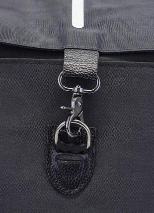 Мужской рюкзак liping lp-604 20-35l black с юсб портом, тканевый (k-573s)5 фото