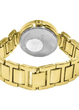 Наручний годинник baosaili kj805 gold з камінням модний дизайн баосаїлі для жінок та дівчат dream6 фото