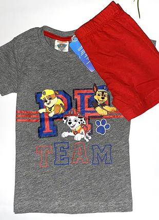 Комплект: футболка+шорти /щенячий патруль/ розмір: 98/104