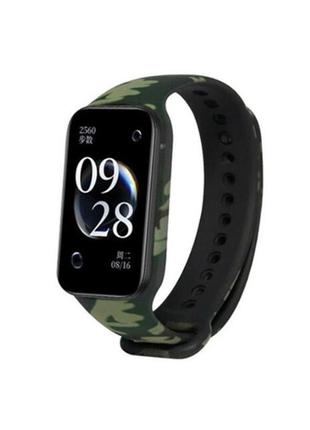 Силиконовый ремешок для redmi band 2 camo green