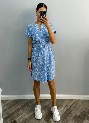 Женское платье с модным принтом супер цена лето 20236 фото