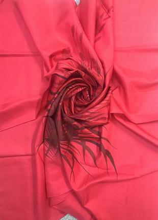 Красивейший платок из матового тайского шелка3 фото