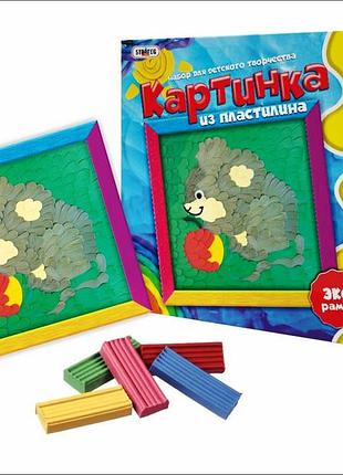 Творчество и рукоделие «strateg» (40010) картинка из пластилина мышонок (рус.)