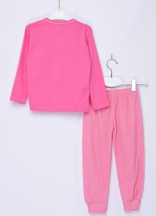 Пижама детская розового цвета с рисунком 153844l gl_552 фото