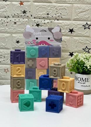 Сенсорні кубики для малюків2 фото