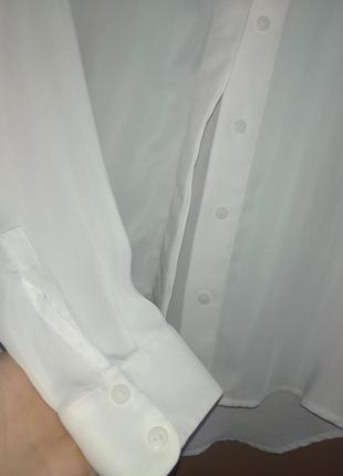 Базовая белая блуза3 фото