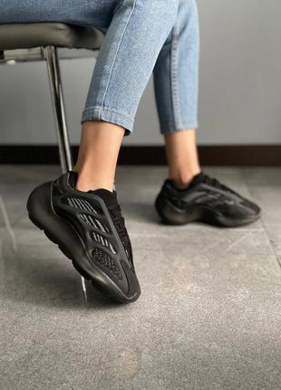 Унисекс кроссовки adidas yeezy boost 700 v3 black топ качества 🔝🔥