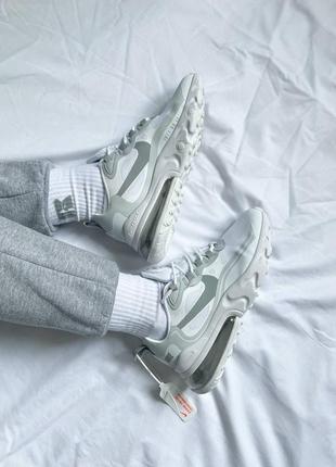 Кроссовки nike air max 270 react "white"