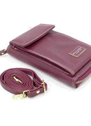 Женский кошелек baellerry n0105 red горизонтальное+вертикальное расположение сумка-клатч для девушек gold5 фото