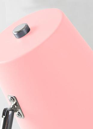 Настольная лампа lesko ttd9400 pink ночник для офиса дома школьника проводная (sku_7483-28668)4 фото