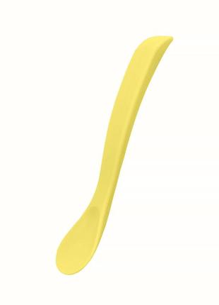Силиконовая ложка cumenss 2020 yellow детская для первого прикорма новорожденных (sku_7003-24810)