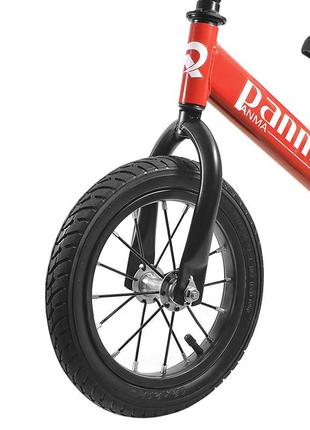 Беговел panma bt-dz-07 red велобіг від дитячий велосипед без педалей (sku_7316-27587)2 фото