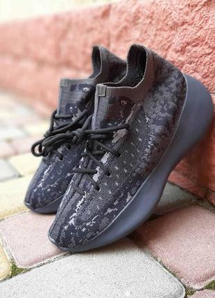 Кроссовки женские adidas yeezy boost 380 серые черные кросівки жіночі адидас адідас изи чорні кроссы9 фото