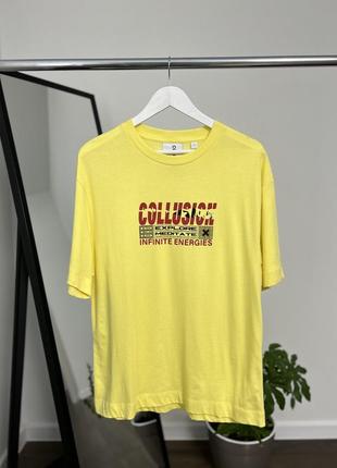 Чоловіча нова футболка від бренду collusion