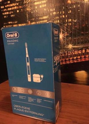 Электрическая зубная щетка oral b pulsonic slim one 10005 фото