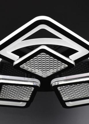 Люстра потолочная led светодиодная led люстра потолочная люстра с пультом управления a2727/3-rgb-bk черн va_33