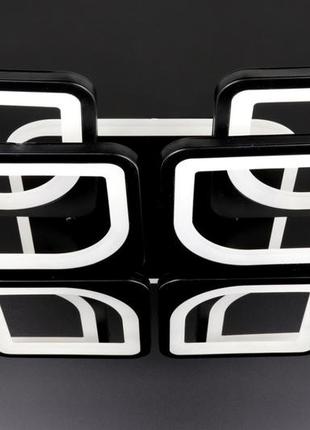 Люстра потолочная led светодиодная led люстра потолочная люстра с пультом управления a2281/4+4s-rgb-bk ч va_33