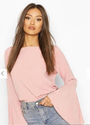 Блуза, рожева, від boohoo, нова