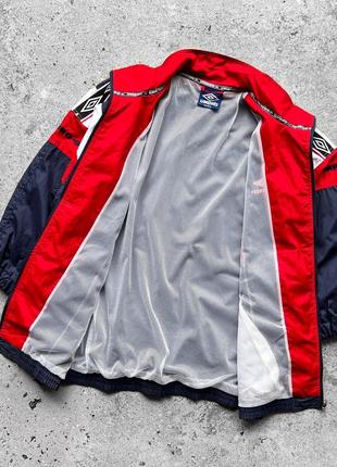 Umbro vintage men's 90s full zip jacket винтажная куртка5 фото