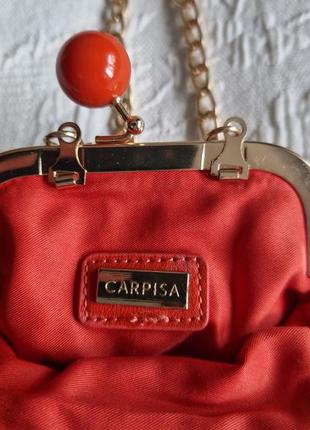 Женская мини сумочка клатч кошелек монетница carpisa на цепочке4 фото
