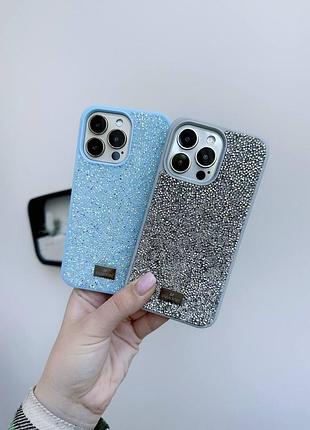 Чохол з камінням swarovski для iphone