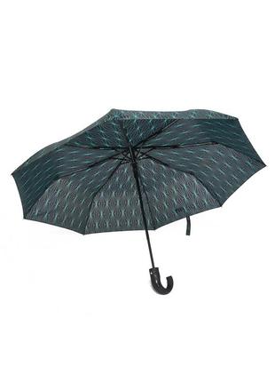Зонт полуавтомат черно-зеленого цвета 156663l gl_552 фото