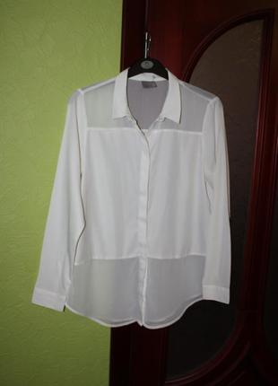 Новая стильная шифоновая блузка, размер л, наш 50 размер от vero moda