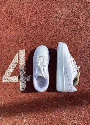 Кроссовки nike air force 1 classic white premium9 фото