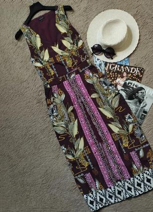 Гарна асиметрична сукня міді з розрізом/плаття/сарафан1 фото