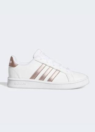 Жіночі кросівки adidas grand court k, 35.5 розмір