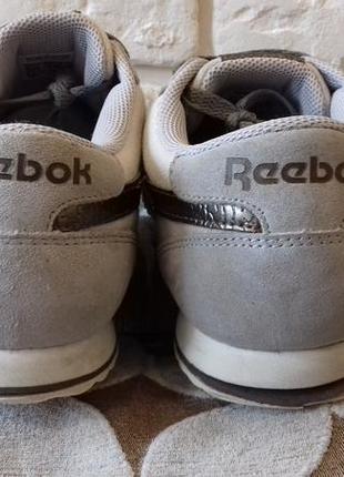 Кроссовки reebok (ориг). размер 39-40 (ст. 26 см). замша натуральная10 фото