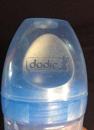 Бутылочка dodie для кормления малыша качественный пластик франция н1102