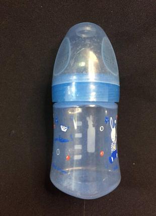 Бутылочка dodie для кормления малыша качественный пластик франция н1102