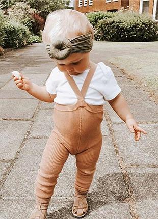 Колготы на подтяжках (без носка) для детей от 3 до 24мес