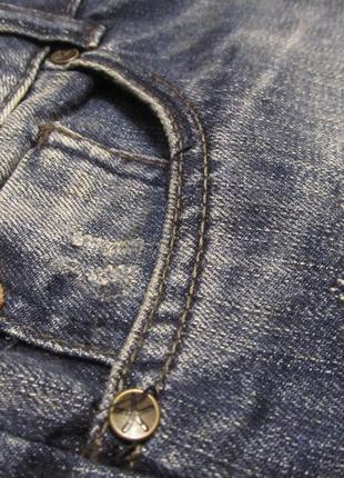 Pull & bear шорты джинсовые с потертостями и разрывами eur 347 фото