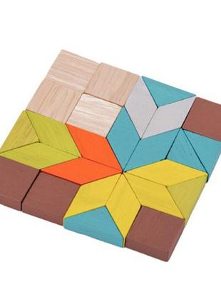 Деревянная развивающая игра box lesko мозаика 5125 для детей dream2 фото