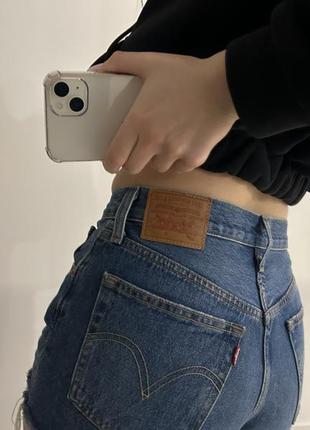 Джинсовые шорты levi’s6 фото