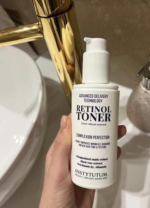 Тонер с ретинолом advanced retinol toner интенсивный восстанавливающий тонер с ретинолом 150 мл instytutum