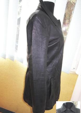 Классическая женская кожаная куртка clockhouse. голландия. лот 6442 фото