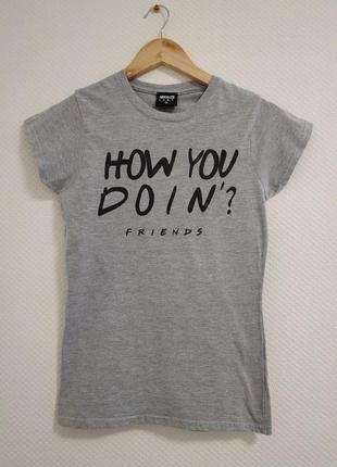 Футболка з принтом friends