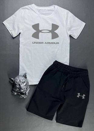 Комплек under armor футболка + шорти3 фото